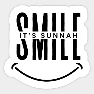 Smile - It’s Sunnah Sticker